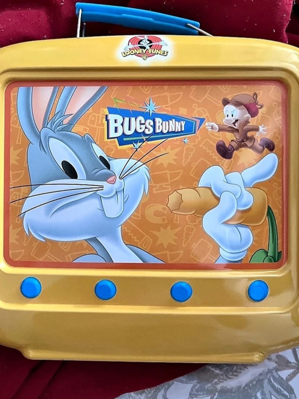 Looney Tunes Bugs Bunny Yellow Orange Like New